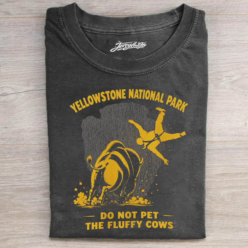 Yellowstone Do Not Pet The Fluffy Cows T-shirt Son-0252