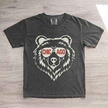 Chicago Football Mascot T-Shirt AK-0127