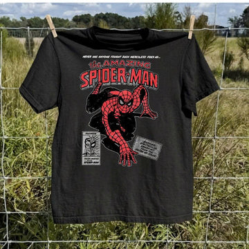 SPIDER-MAN VINTAGE GRAPHIC T-SHIRT TH-0127
