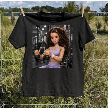 GYM DOLL GRAPHIC T-SHIRT TH-0118