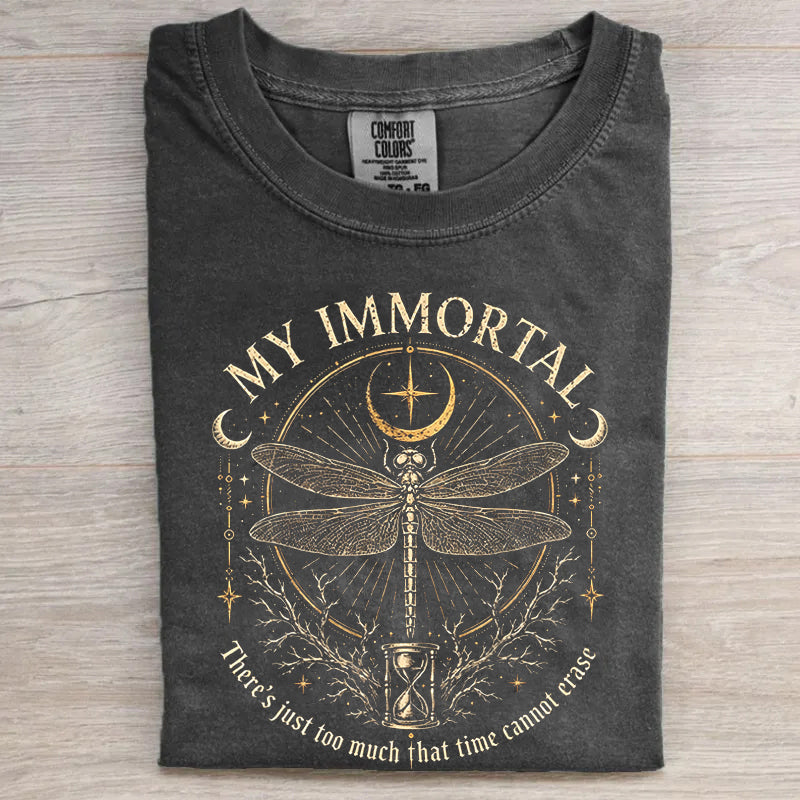MY IMMORTAL DRAGONFLY SHIRT HHUE - 141