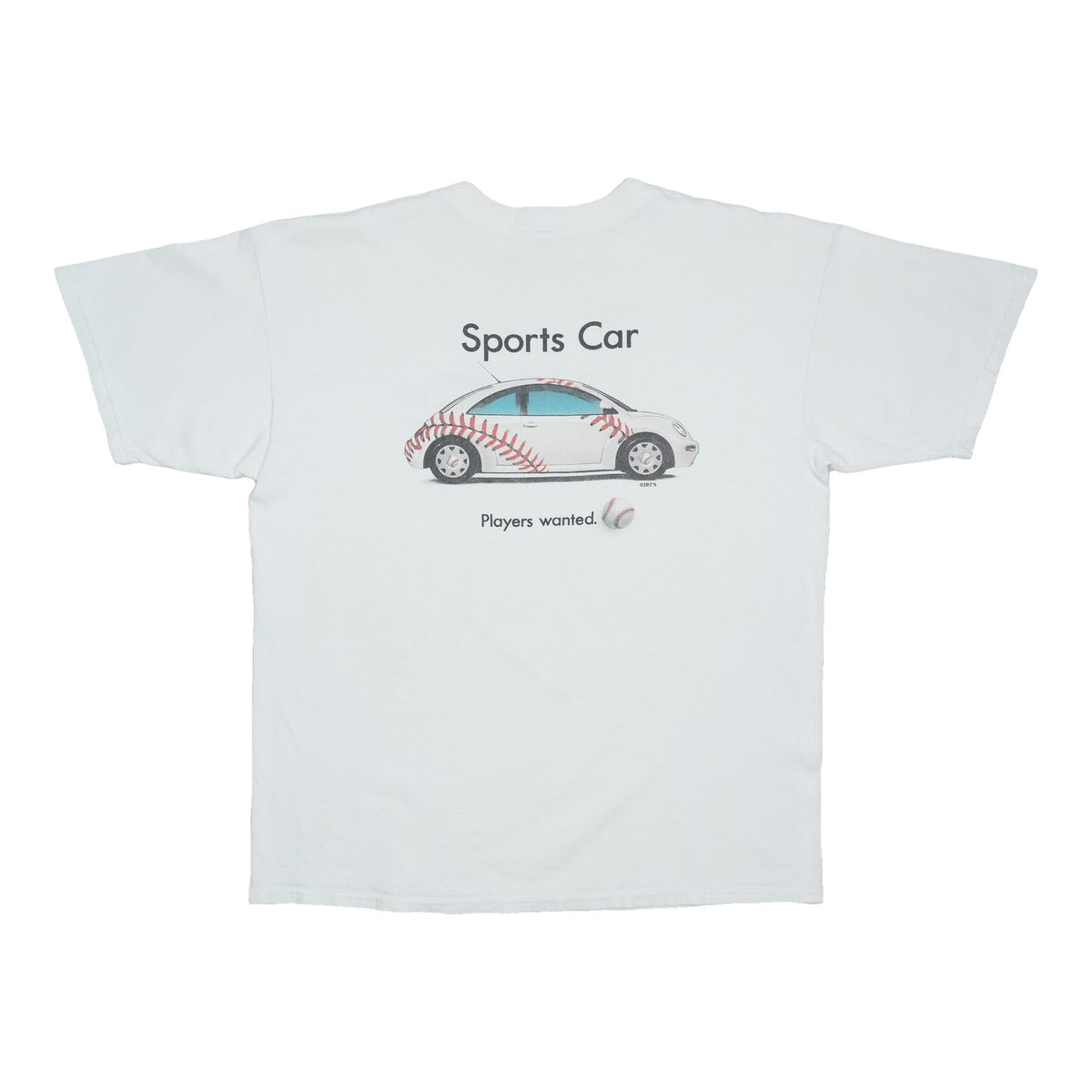 Double Side Printed Sports Car Volkswagen Beetle Shirt, Baseball Game Day Tee Unisex Clothing B-00139