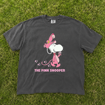The Pink Snooper Mashup Graphic Tee, Streetwear Y2k Costume B-00155