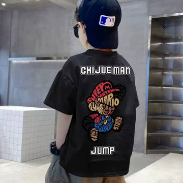 Kids Oversized T-Shirt with Mario