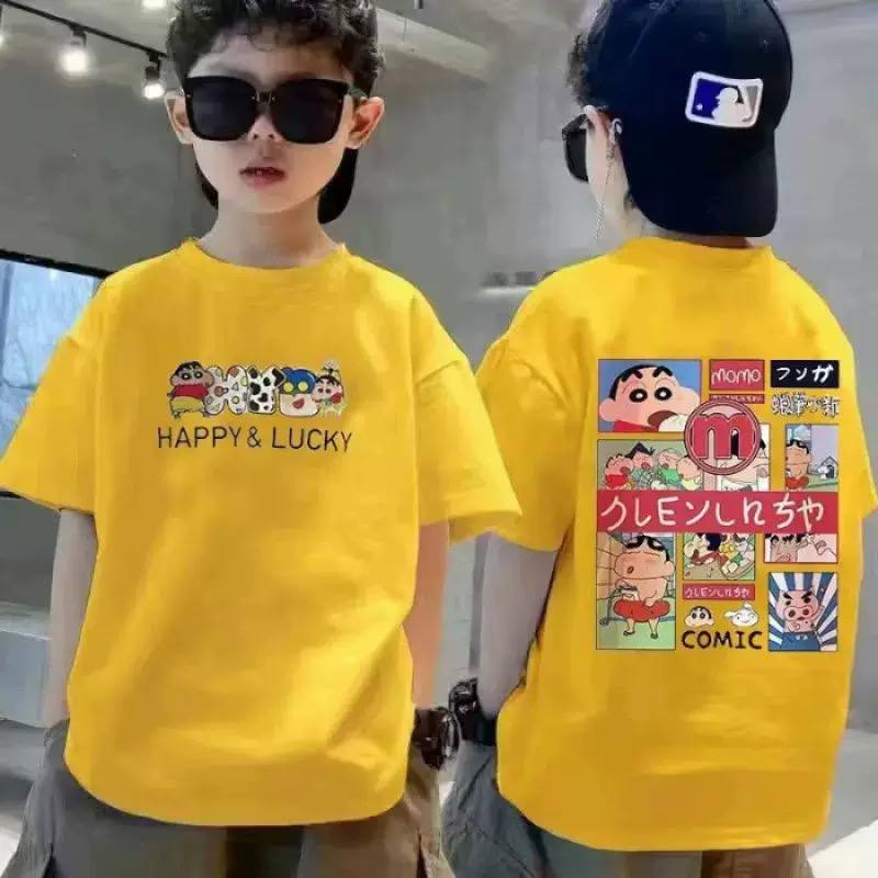 Kids Oversized Graphic T-Shirt with Vintage Cartoon Print