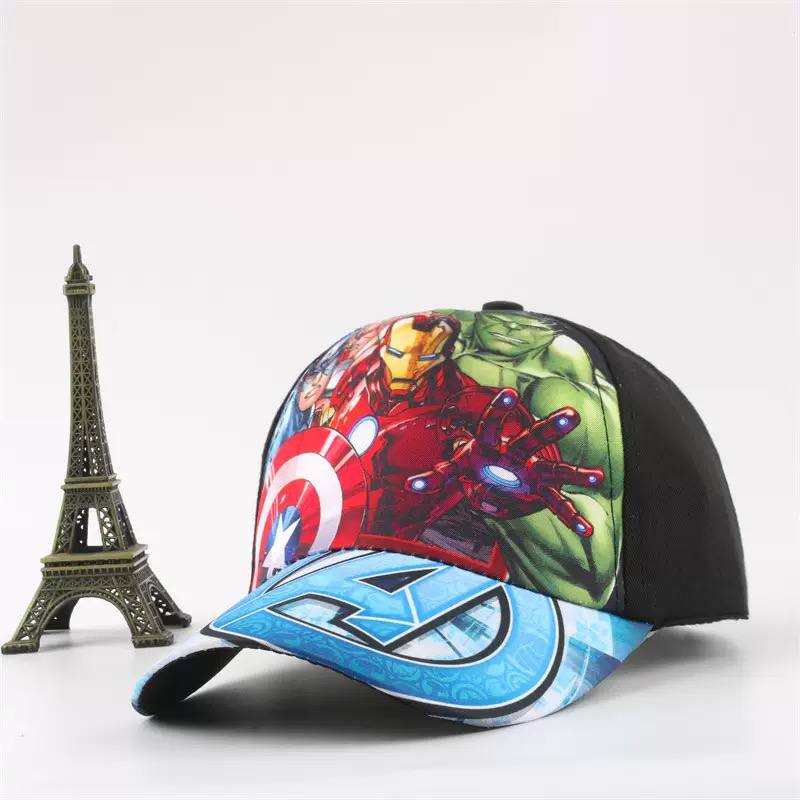 Kids Cartoon Character Baseball Cap – Adjustable Sun Hat