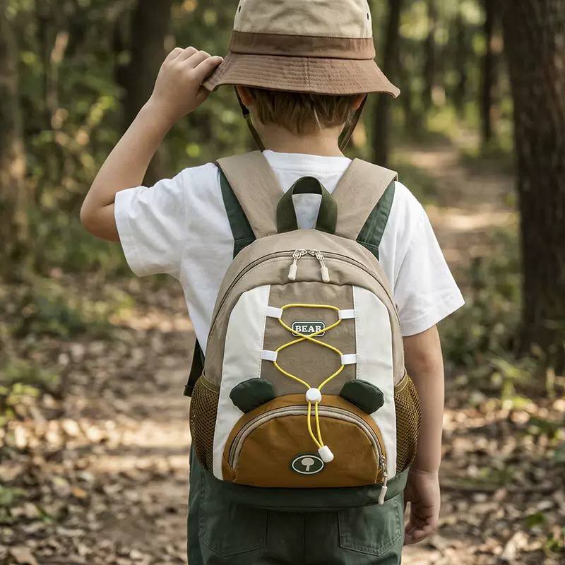 Kids Bear School Backpack – Lightweight Bookbag for Boys & Girls