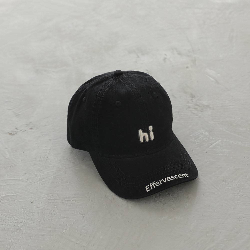 Kids "Hi" Embroidered Baseball Cap – Adjustable Cotton Sun Hat for Boys & Girls