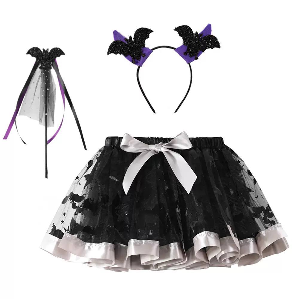 Kids Halloween Witch Costume Set