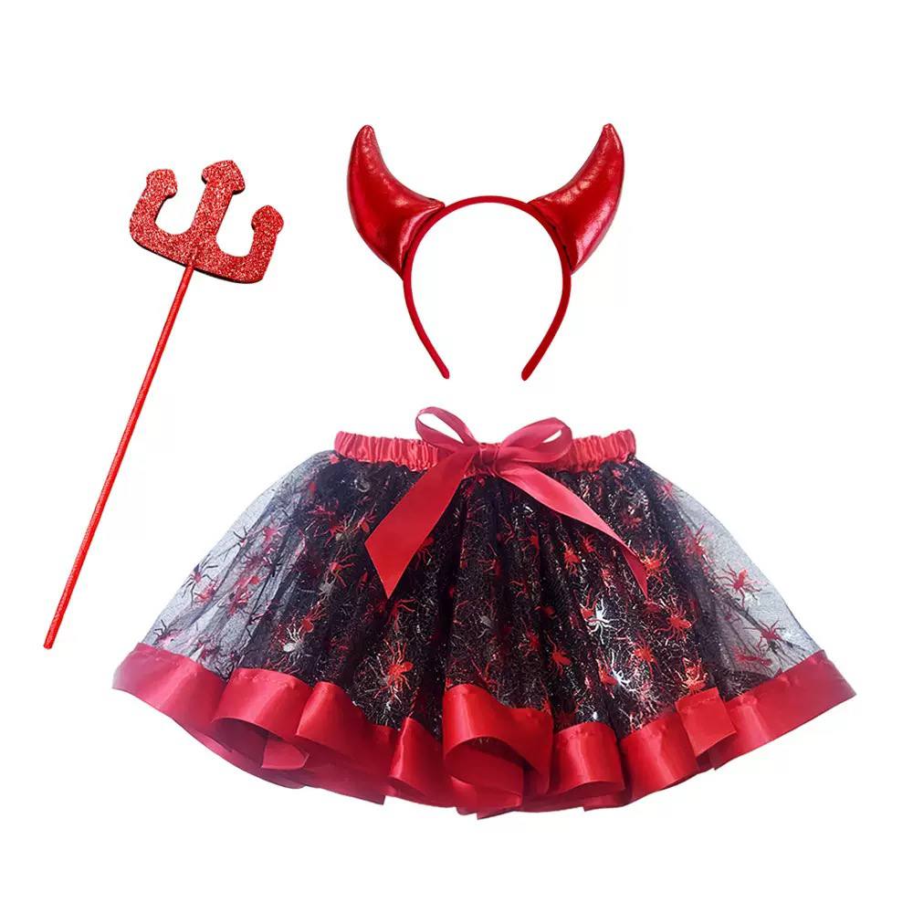 Kids Halloween Witch Costume Set