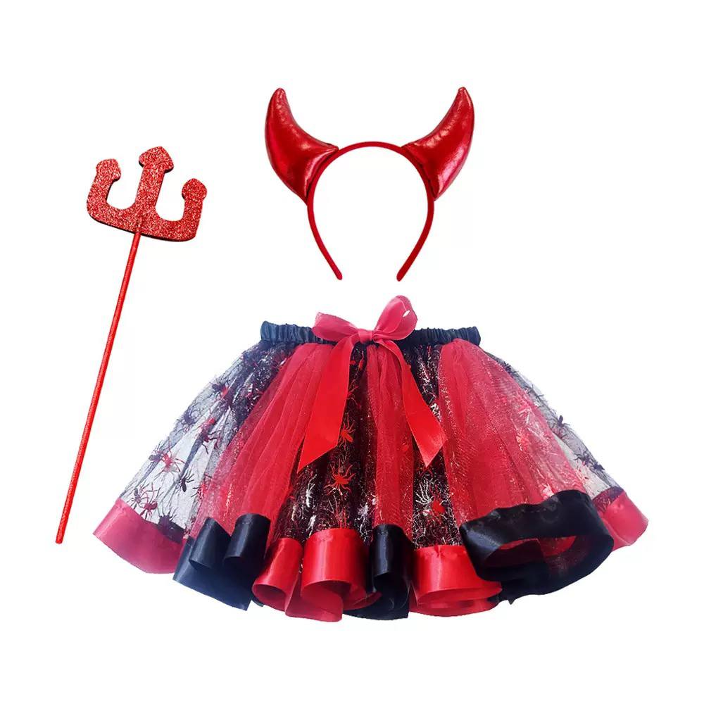 Kids Halloween Witch Costume Set