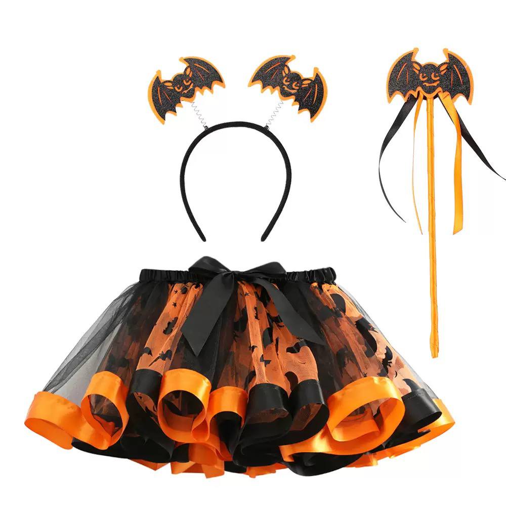Kids Halloween Witch Costume Set