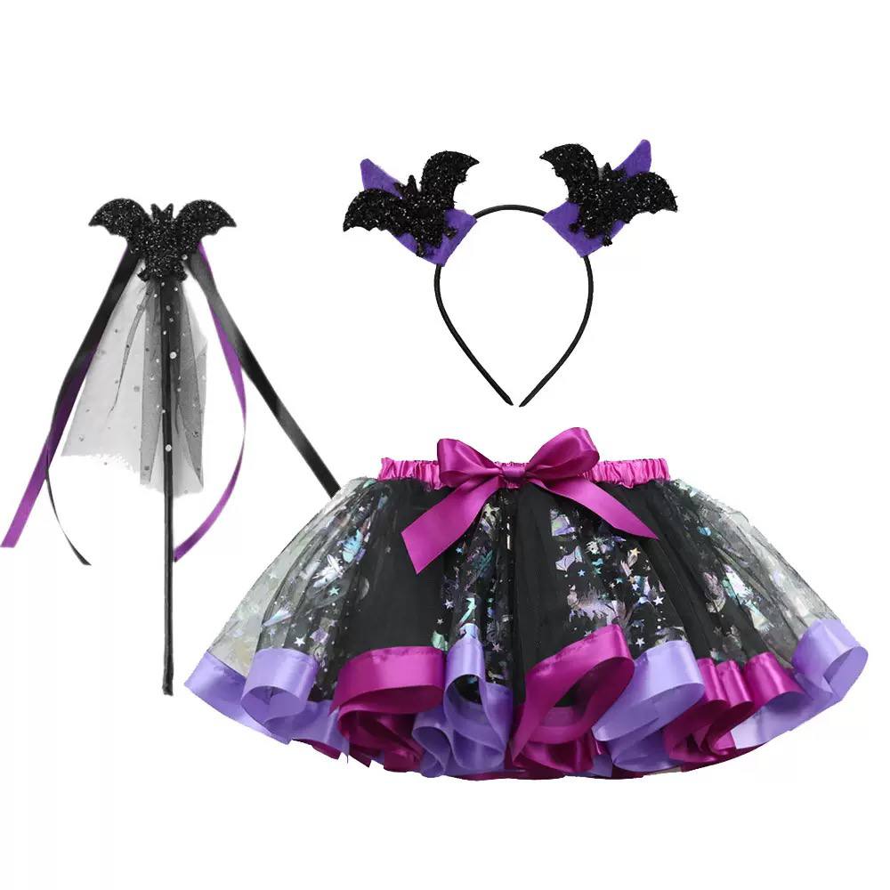 Kids Halloween Witch Costume Set