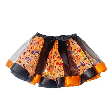 Kids Halloween Tutu Skirt