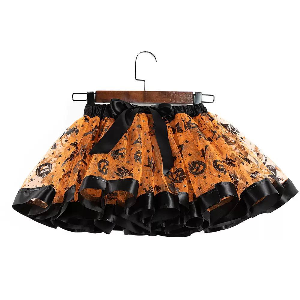 Kids Halloween Tutu Skirt