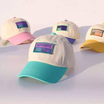 Kids Color Block Baseball Cap