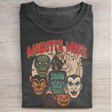 RETRO HALLOWEEN SPOOKY SEASON T-SHIRT LL - 0218
