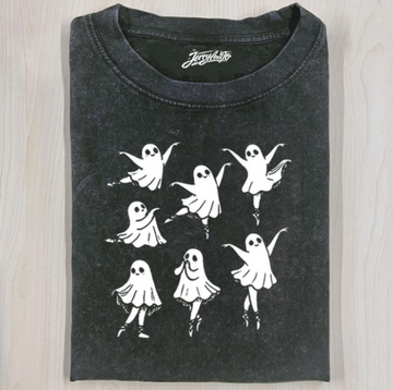 BALLET HALLOWEEN FUNNY T-SHIRT TR-00190