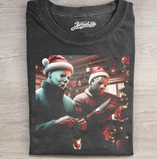 VINTAGE CHRISTMAS FUNNY SHIRT XIU-0157