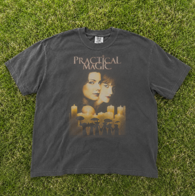 PRACTICAL MAGIC 1998 TEE, WITCH MOVIE TEE, HALLOWEEN MIDNIGHT MARAGARITAS TEE BN-00276