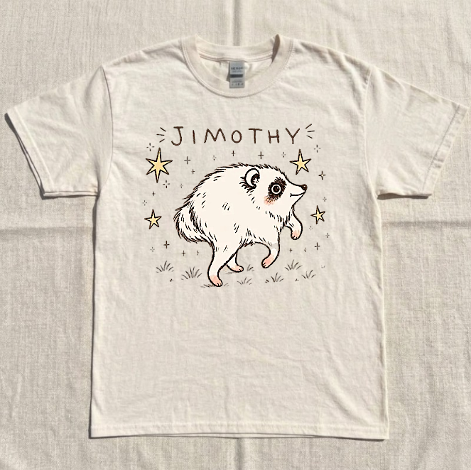FUNNY RACOON JIMOTHY TEE BN-00182