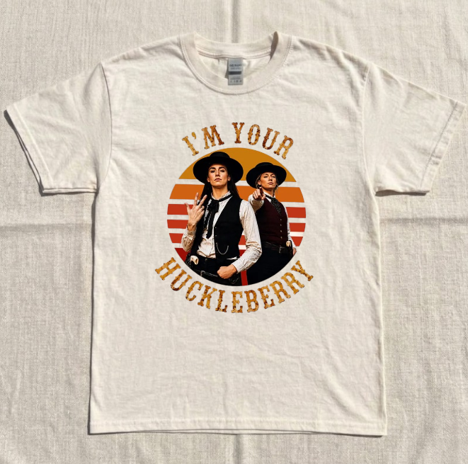 SOPHIE & CAITLIN TEE, I'M YOUR HUCKLEBERRY TEE, CUNNINGHAM BASKETBALL TEE BN-00217