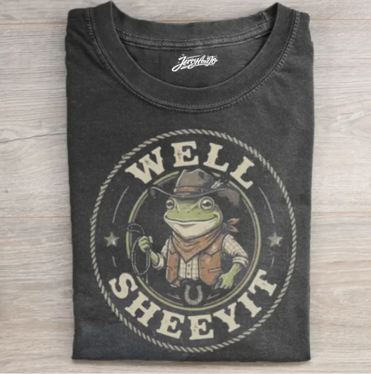 VINTAGE COUNTRY WESTERN TOAD SHIRT TR-00173