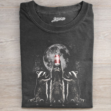 VINTAGE RACCOON DR PEPPER SHIRT TR-00159