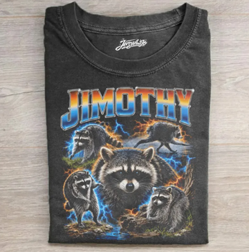 JIMOTHY RACCOON SHIRT, VIRAL SEATTLE MEME SHIRT TR-00179