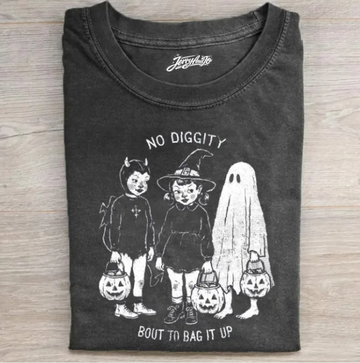 NO DIGGITY HALLOWEEN SHIRT TR-00181