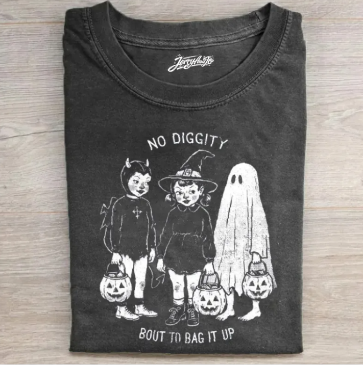 NO DIGGITY HALLOWEEN SHIRT TR-00181
