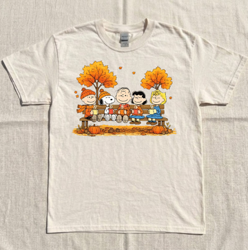 COZY FALL FRIENDS TEE, AUTUMN COFFEE LOVER TEE, CUTE PUMKIN SEASON GRAPHIC TEE BN-00206