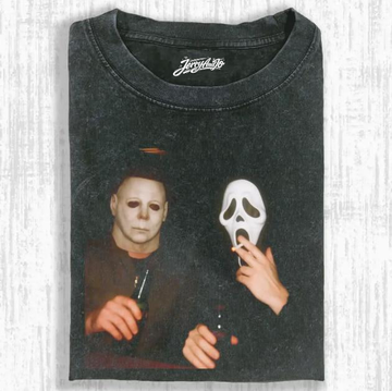 VINTAGE GHOSTFACE SCREAM HALLOWEEN SHIRT, SPOOKY SEASON BT-00175