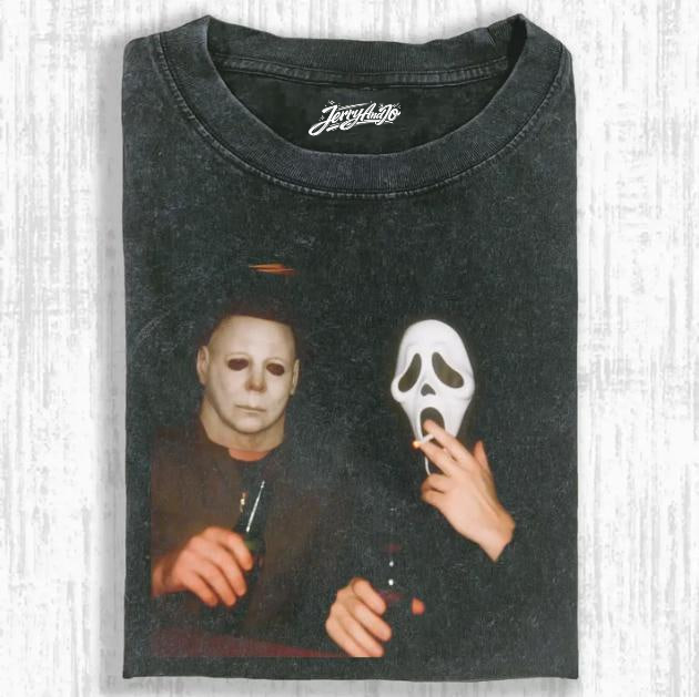 VINTAGE GHOSTFACE SCREAM HALLOWEEN SHIRT, SPOOKY SEASON BT-00176