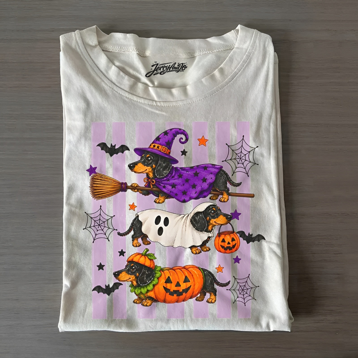 CUTE DACHSHUND HALLOWEEN SHIRT BT-00179