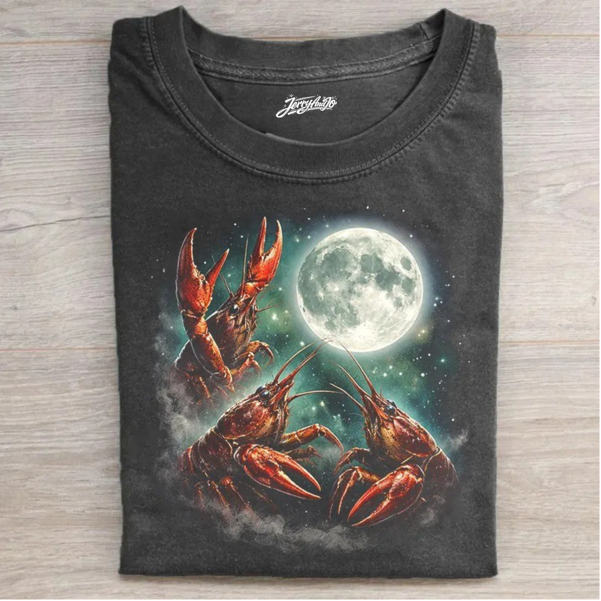 THREE CRAWFISH MOON T-SHIRT BT-00186