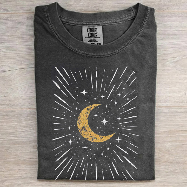 VINTAGE BOHO MOON SHIRT HHUE - 121