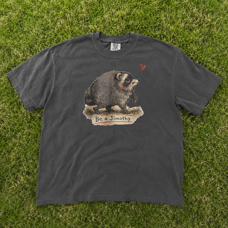 Be a Jimothy Seattle Raccoon Wildlife Shirt, Viral Animal Graphic Tee B-00118