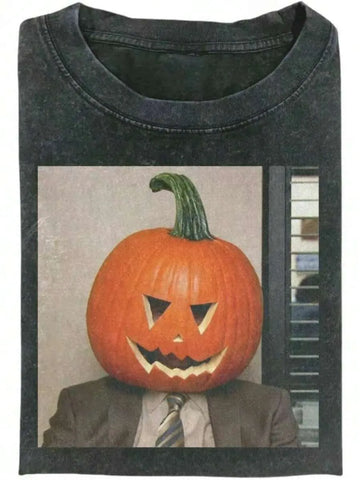 VINTAGE T-SHIRT, DWIGHT PUMPKIN HEAD T-SHIRT LL - 0189