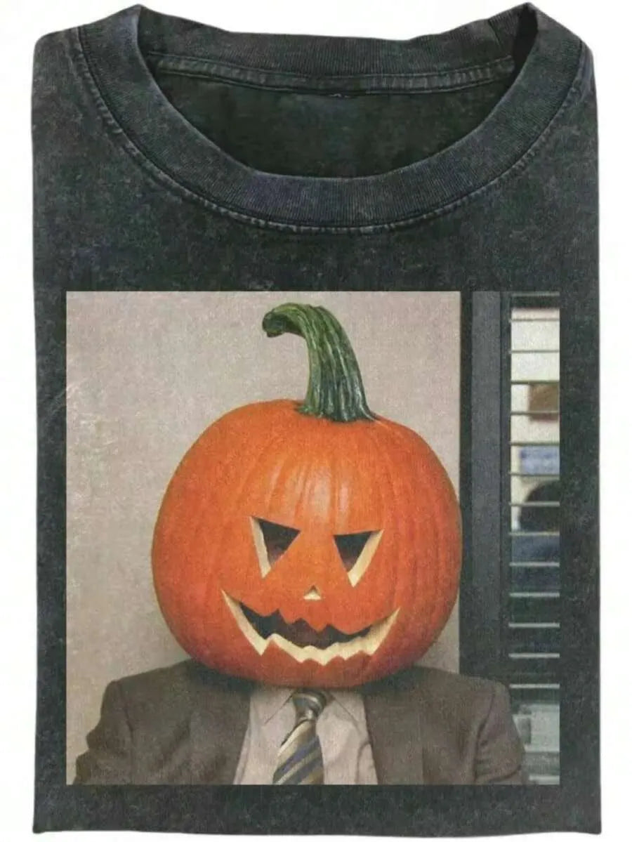 VINTAGE T-SHIRT, DWIGHT PUMPKIN HEAD T-SHIRT LL - 0189