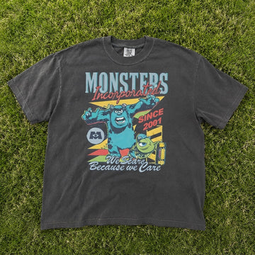 Monsters Incorporated Since 2001 We Scare Because We Care T-Shirt AK-095