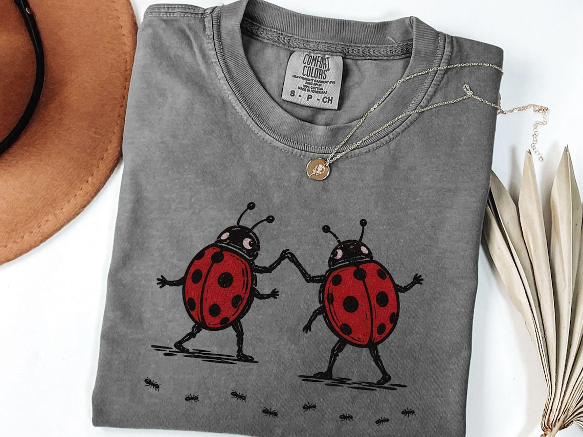 Dancing Lady Bugs Shirt, The Last Of The Bugs T-Shirt AK-097