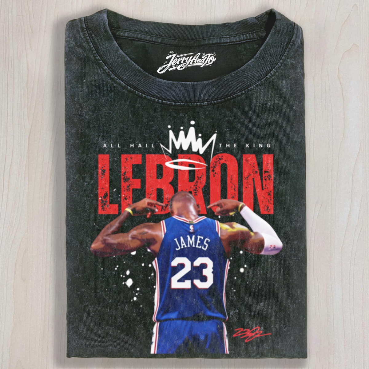 LEBRON JAMES THE KING SHIRT NN-0215