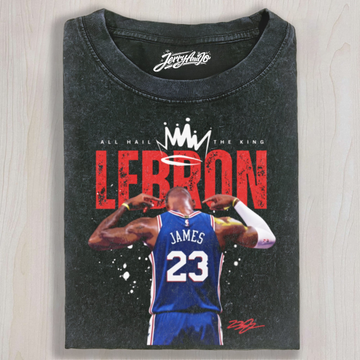 LEBRON JAMES THE KING SHIRT NN-0215