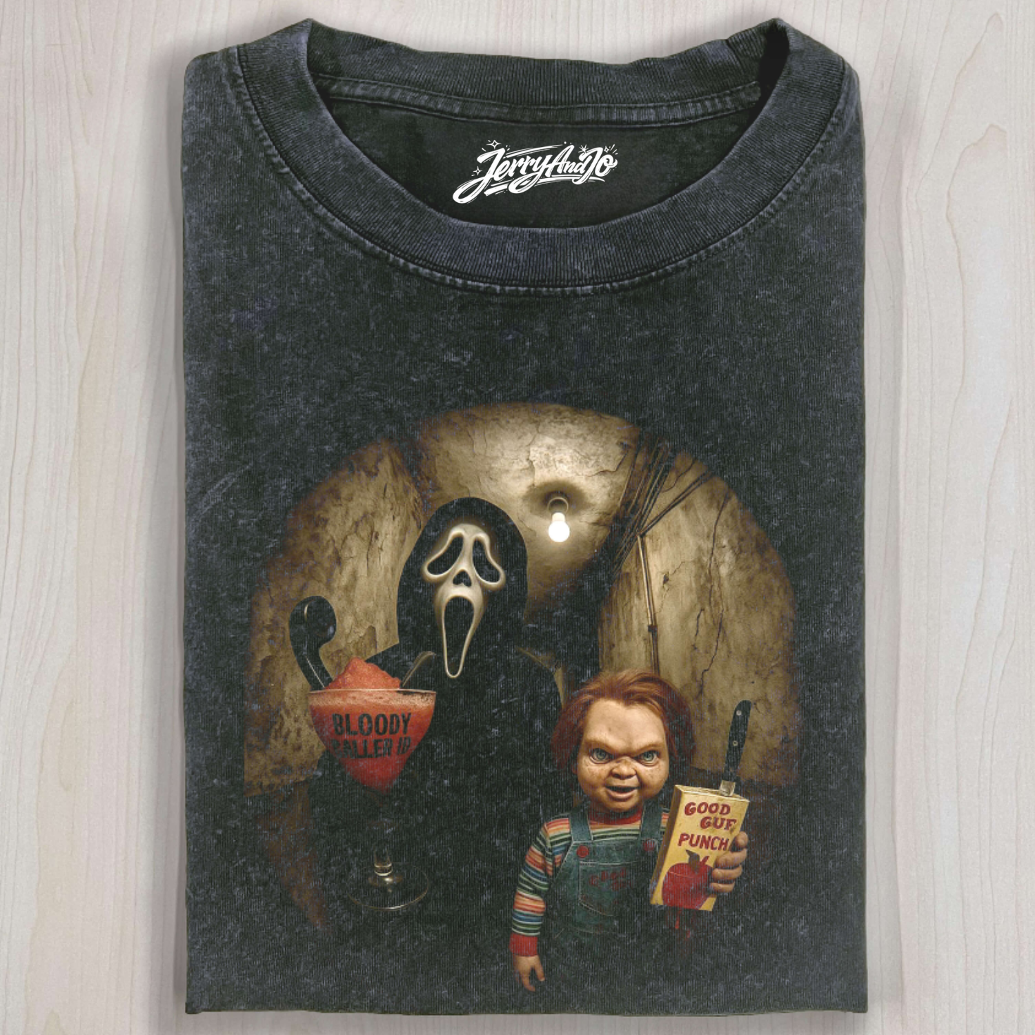 CHUCKY & GHOSTFACE HORROR MOVIE SHIRT NN-0183