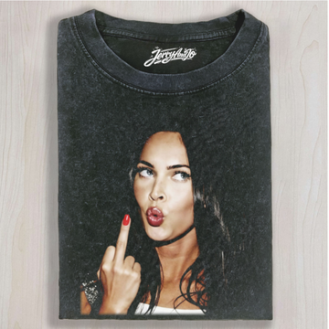 MEGAN FOX MIDDLE FINGER SHIRT NN-0188
