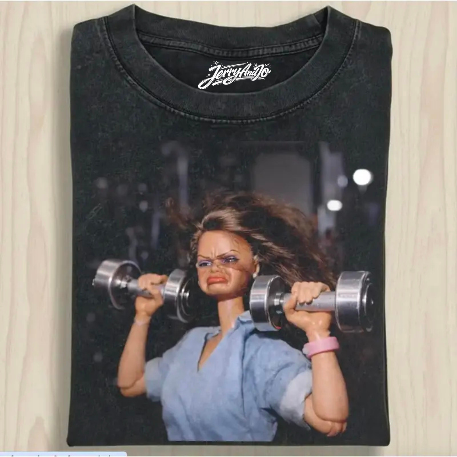 FUNNY GYM DOLL SHIRT NN-0192