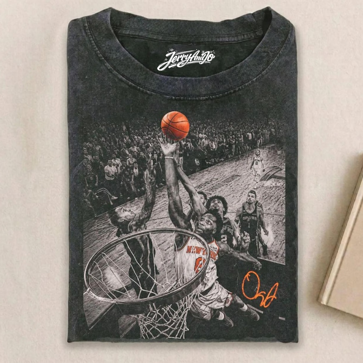 THE HAND OF OG ANUNOBY BASKETBALL SHIRT NN-0193
