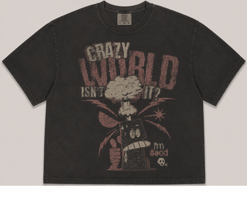 CRAZY WILD VINTAGE GRAPHIC TEE AV-00242
