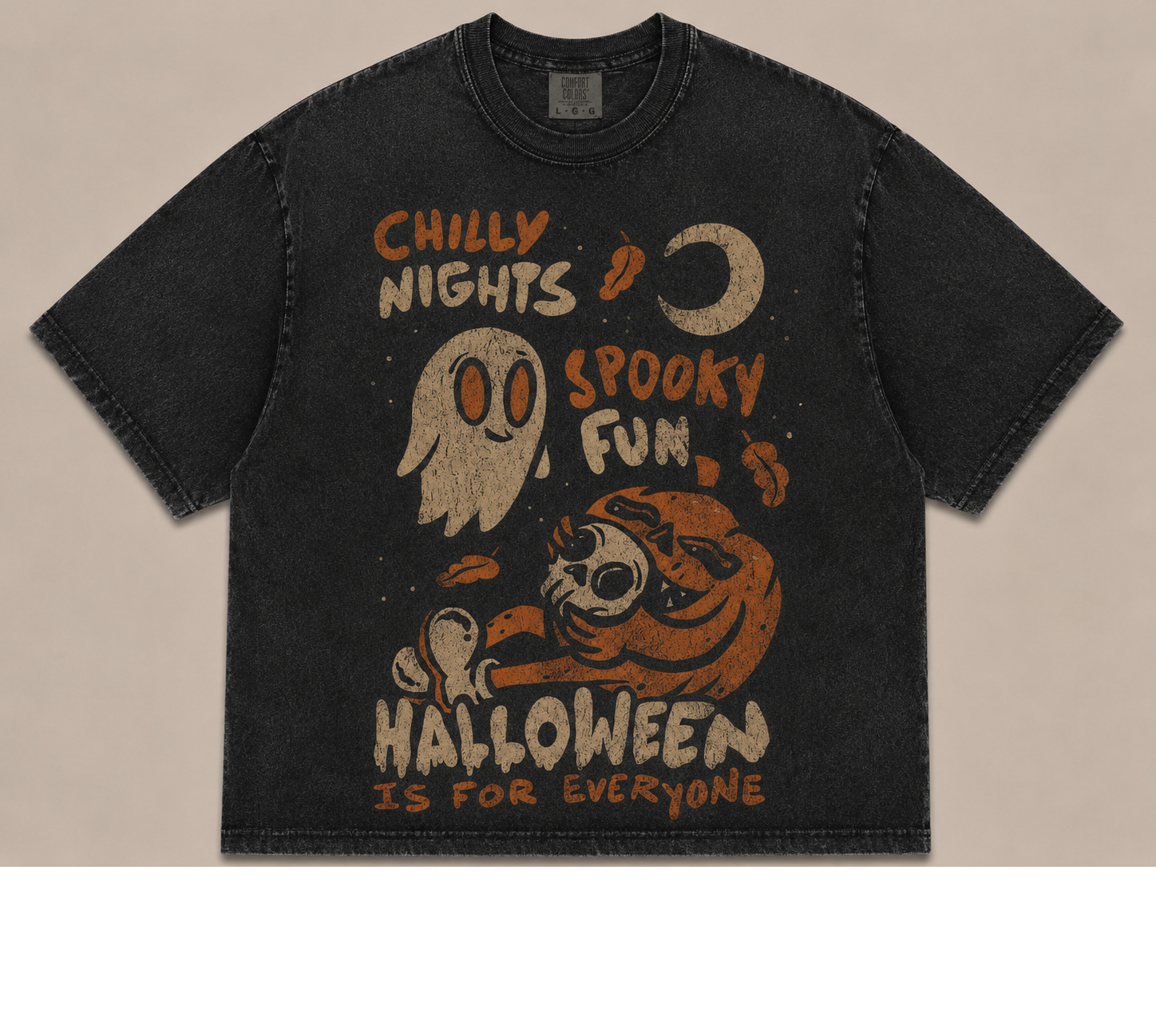 SPOOKY FUN HALLOWEEN VINTAGE TEE AV-00213